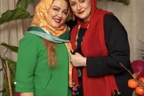 نعیمه نظام‌دوست و بهاره رهنما وقتی خیلی اضافه وزن داشتند!/ عکس