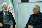 تصویری جدید از پزشکیان و اژه ای و اعرافی