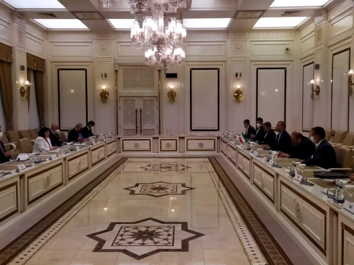 امیرعبداللهیان با رییس پارلمان جمهوری آذربایجان دیدار وگفت وگو کرد