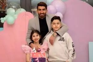 جشن تولد بزرگ در منزل بیرانوند/ این خانواده اروپایی شده!/ ببینید