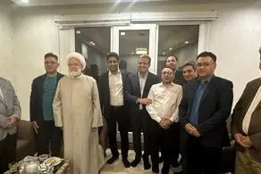 دیدار جمعی از فعالان سیاسی با مهدی کروبی  