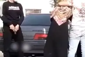 لحظه سرقت و زورگیری با روش «خفه کنی» از بانوان+فیلم