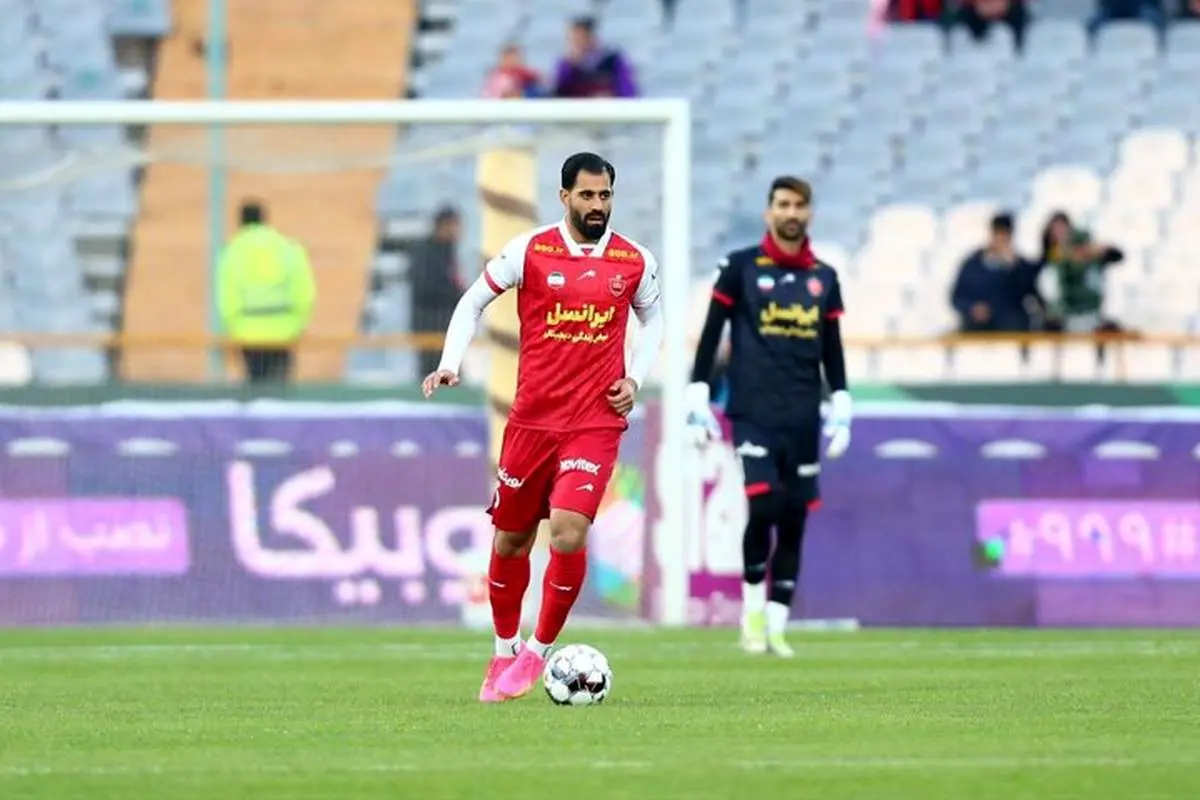 رفتار اعصاب خردکن کنعانی‌زادگان روی اعصاب هواداران پرسپولیس+عکس