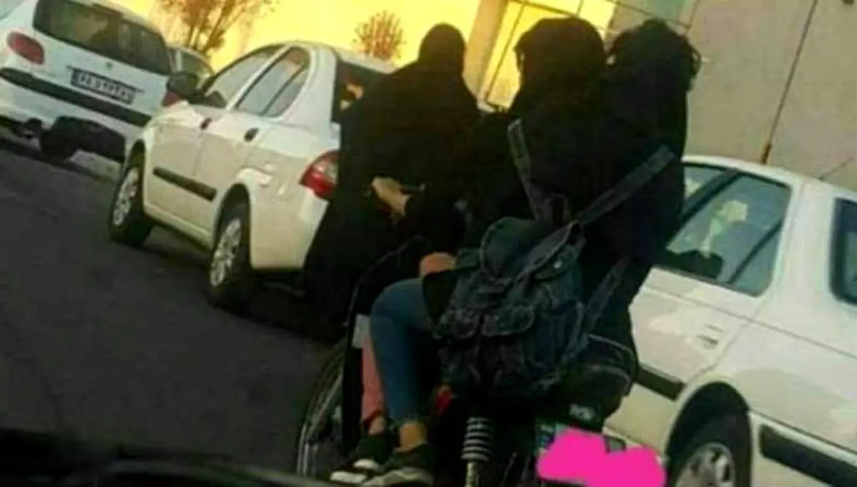 هشدار صریح پلیس: بعضی زنان ترک‌نشین موتورسیکلت‌ها حجاب و پوشش درست ندارند