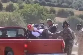مانور دستگیری ترامپ در گلستان حسابی خبرساز شد 