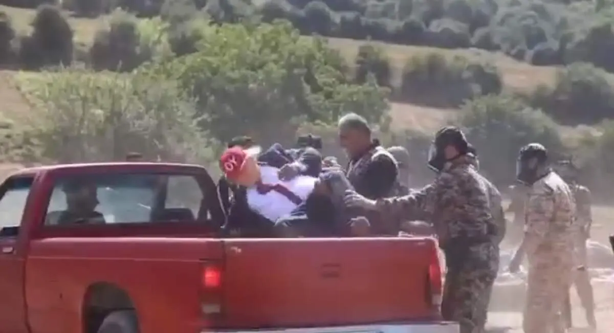 مانور دستگیری ترامپ در گلستان حسابی خبرساز شد 