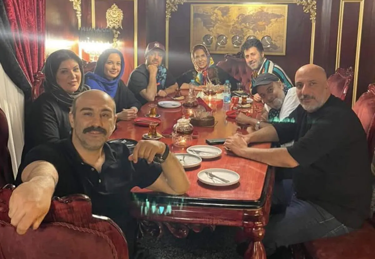 عکس پر سر و صدای بازیگران زن و مرد پایتخت در رستوران جنجال به پا کرد