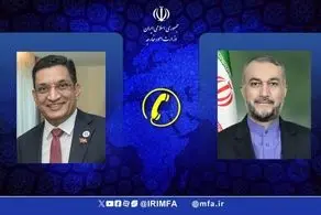 گفتگوی وزیر خارجه سریلانکا با امیرعبداللهیان