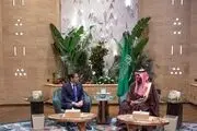 بررسی تحولات منطقه در دیدار بن‌سلمان و وزیر خارجه آمریکا