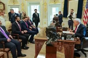 دیدار عجیب ترامپ و الجولانی در کاخ سفید 