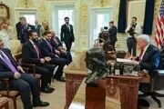 دیدار عجیب ترامپ و الجولانی در کاخ سفید 