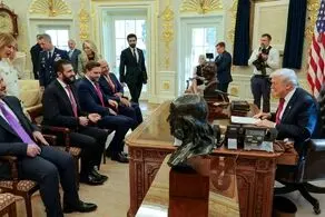 دیدار عجیب ترامپ و الجولانی در کاخ سفید 