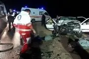 تصویر دلخراش از تصادف مرگبار در شیراز| چیزی از خودرو باقی نماند+ببینید