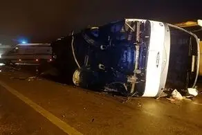 اسامی مصدومان حادثه واژگونی اتوبوس در کرمان