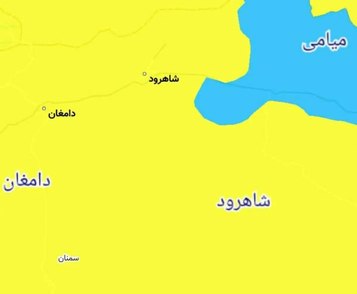 پاک ترین شهرستان استان سمنان از لحاظ کرونا تا 14 فروردین 1400