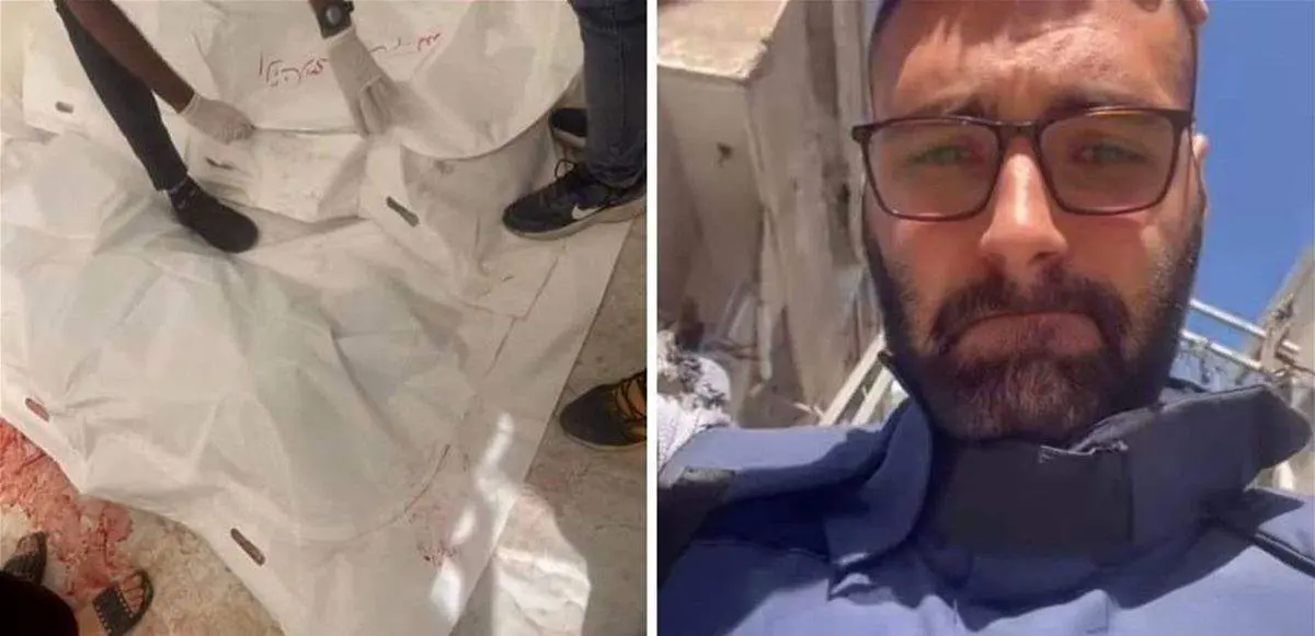 صحنه دردناک/ یک خبرنگار پس از بازگشت از کار با جنازه خانواده اش روبرو شد + عکس