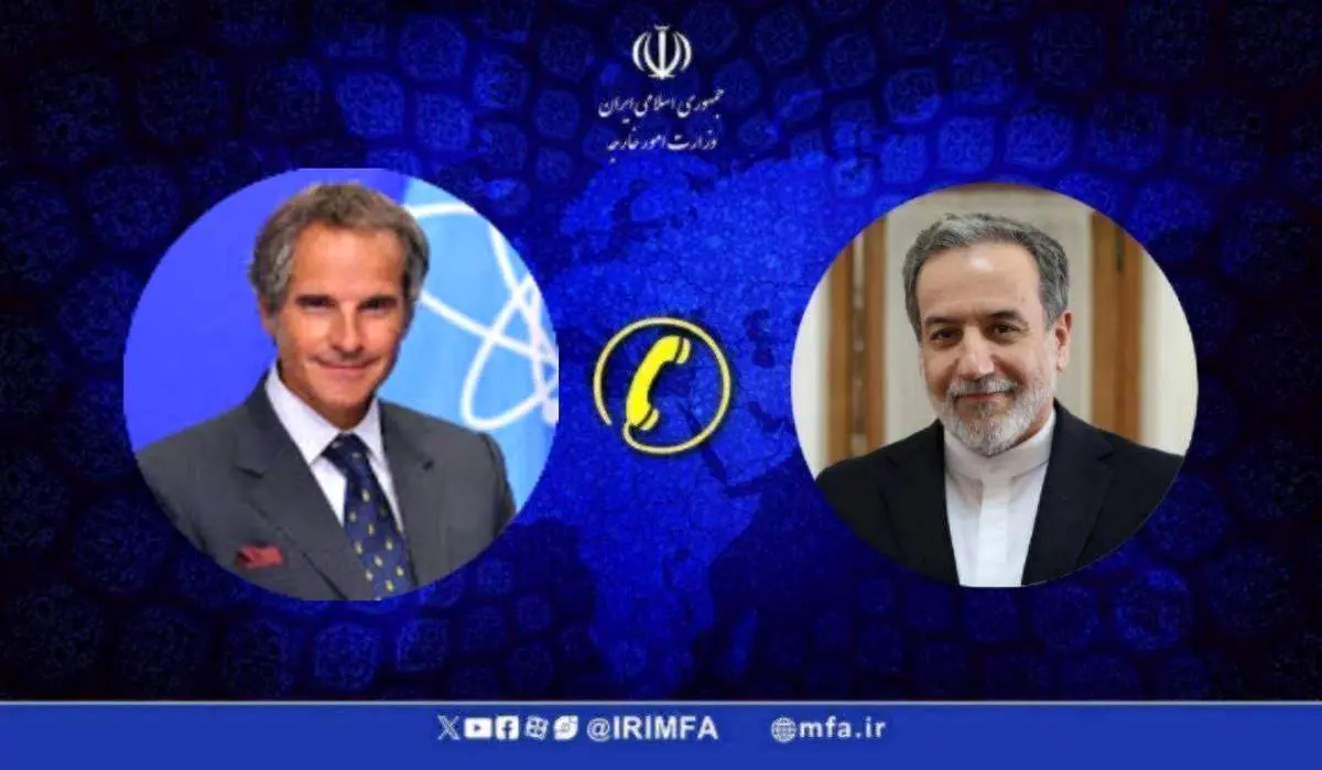 گفتگوی تلفنی وزیر امور خارجه با مدیرکل آژانس بین‌المللی انرژی اتمی

