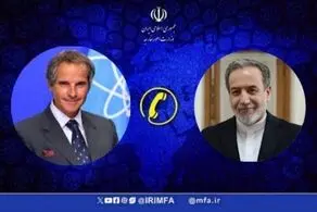 گفتگوی تلفنی وزیر امور خارجه با مدیرکل آژانس بین‌المللی انرژی اتمی
