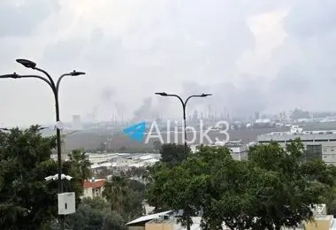 پالایشگاه حیفا هدف موشک‌های ایرانی