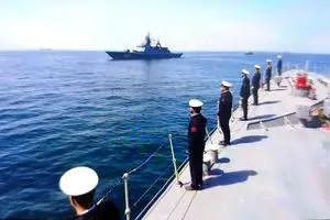 رزمایش مرکب دریایی ایران و روسیه