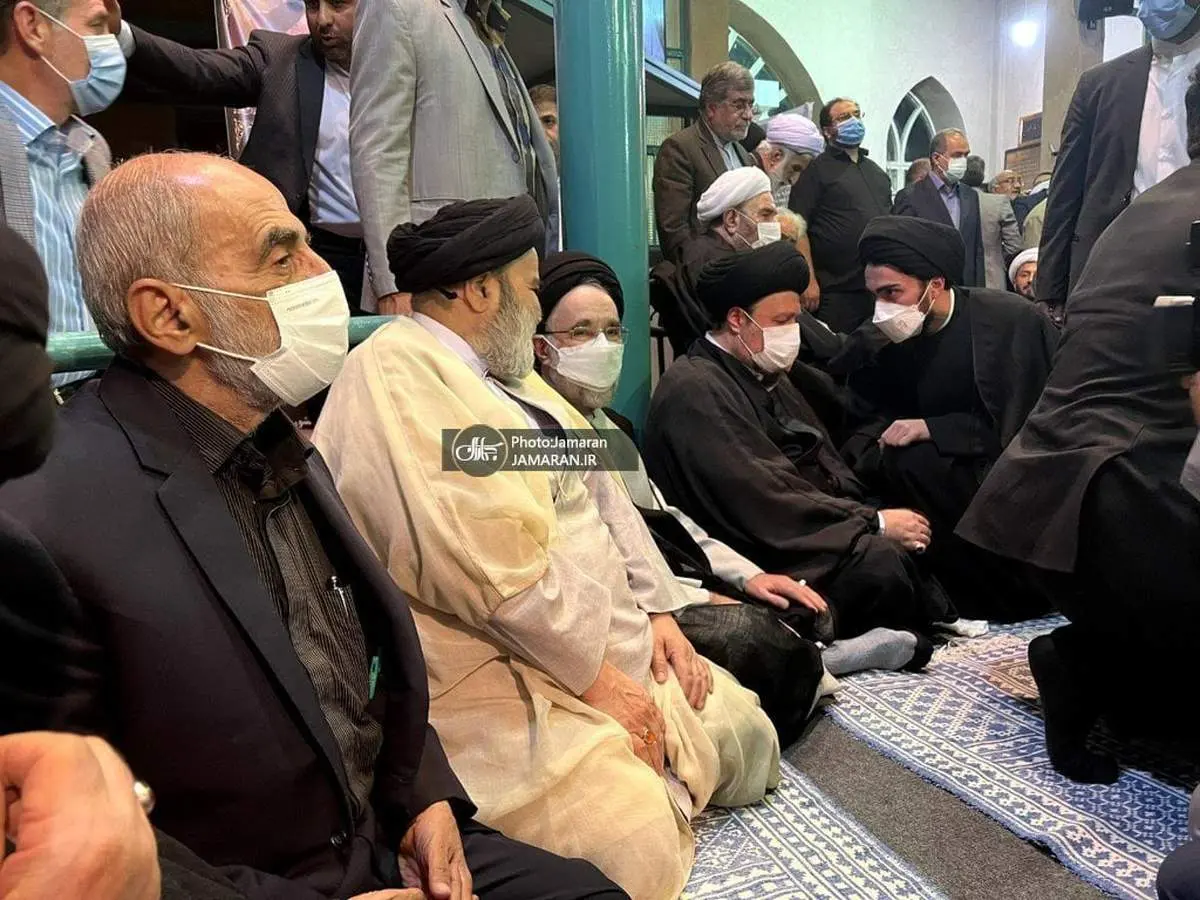 اتفاق زیبا در مراسم بزرگداشت مرحوم دعایی در جماران/ ببینید 