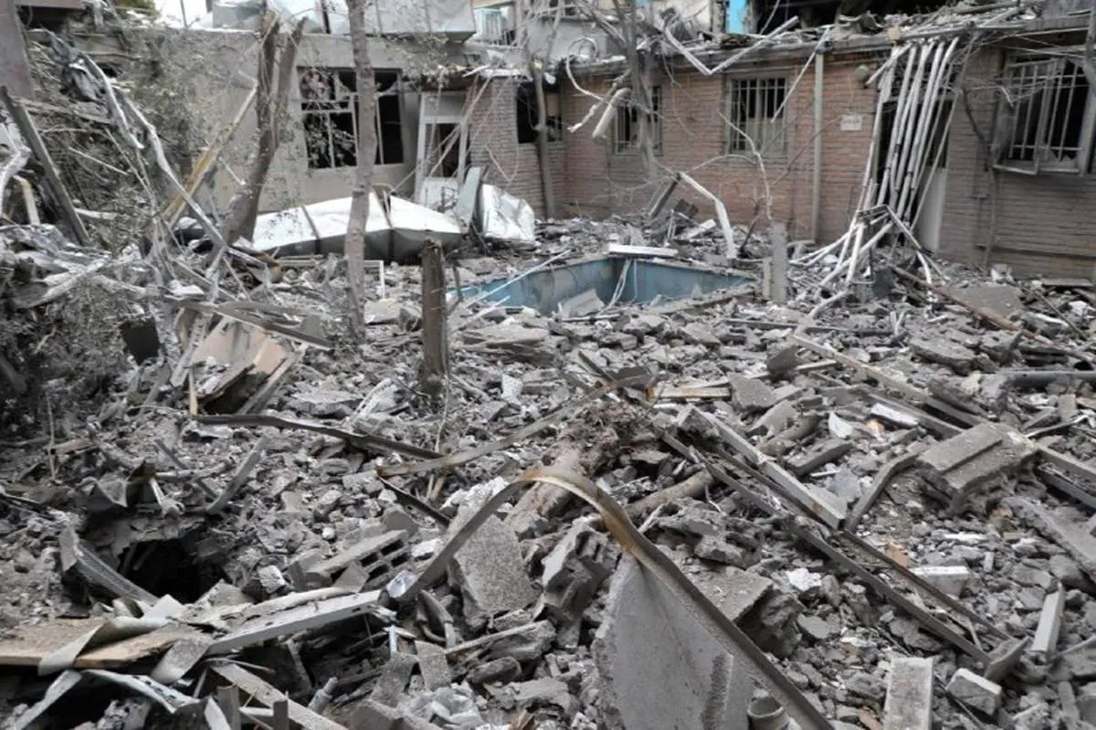 تصاویری از حمله آمریکایی-اسرائیلی به انستیتو پاستور + ببینید 