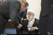 عکس تازه از مراسم ترحیم همسر آیت الله جنتی