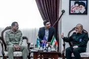 سردار سلامی با ژنرال سید عاصم منیر دیدار کرد
