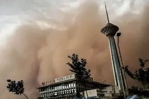 طوفان در تهران