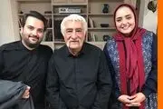  بازیگر «ستایش» و همسرش در خارج/ عکس