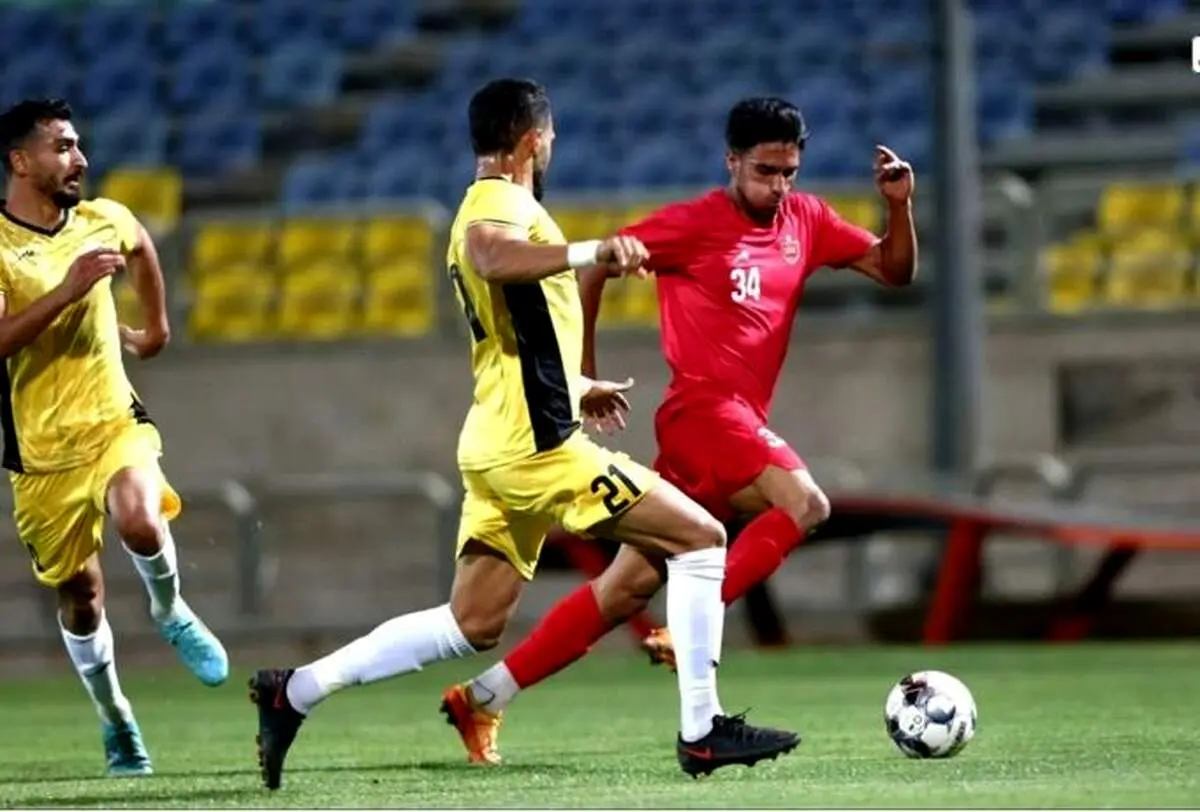  شکست پرسپولیس برابر فجر سپاسی