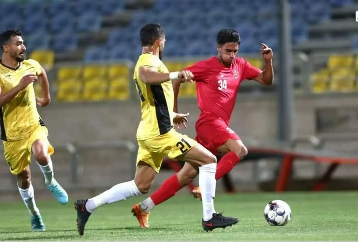  شکست پرسپولیس برابر فجر سپاسی