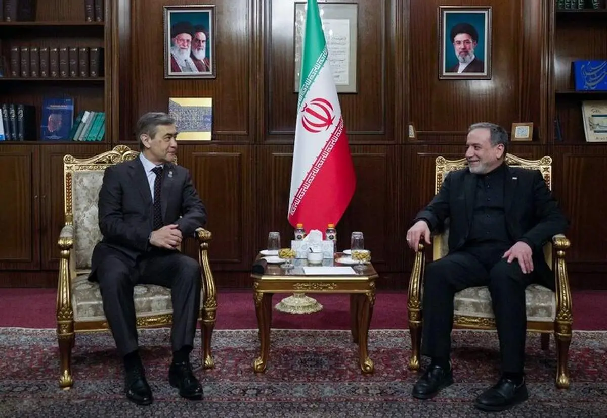 دیدار دبیرکل سازمان همکاری‌ شانگهای با وزیر امور خارجه