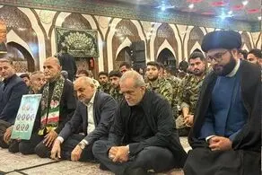 حضور پزشکیان در مراسم گرامیداشت شهدای اقتدار و امنیت پلیس