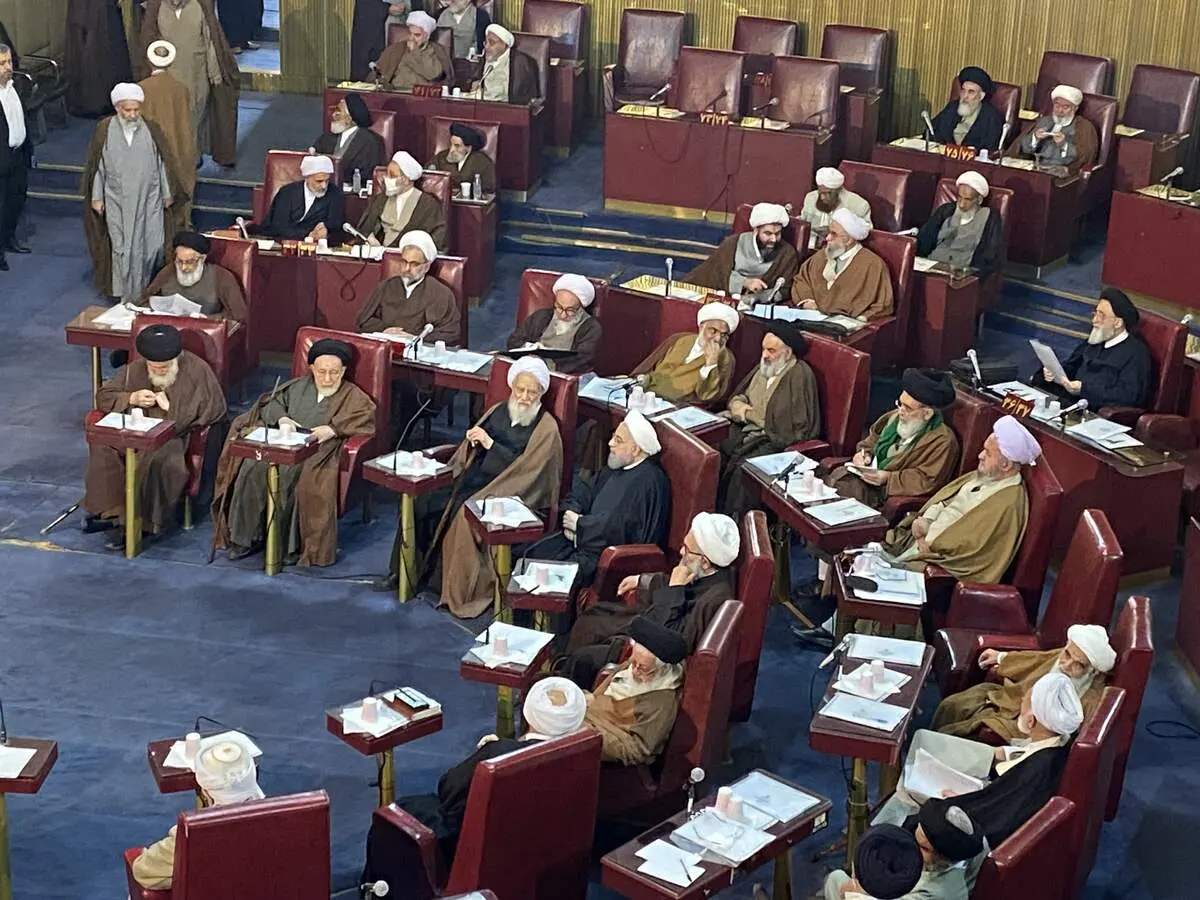 آخرین حضور حسن روحانی در اجلاسیه خبرگان + ببینید 