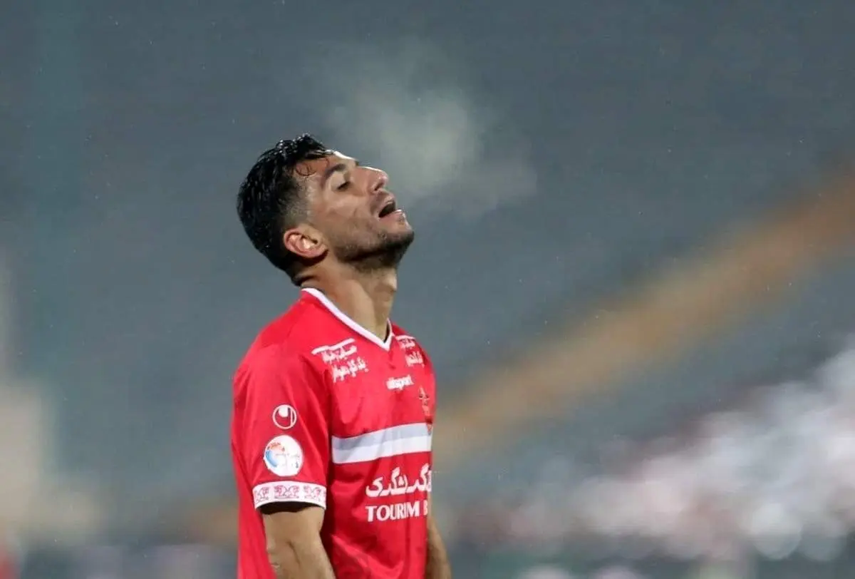 تست مدافع پرسپولیسی در تمرین تراکتور
