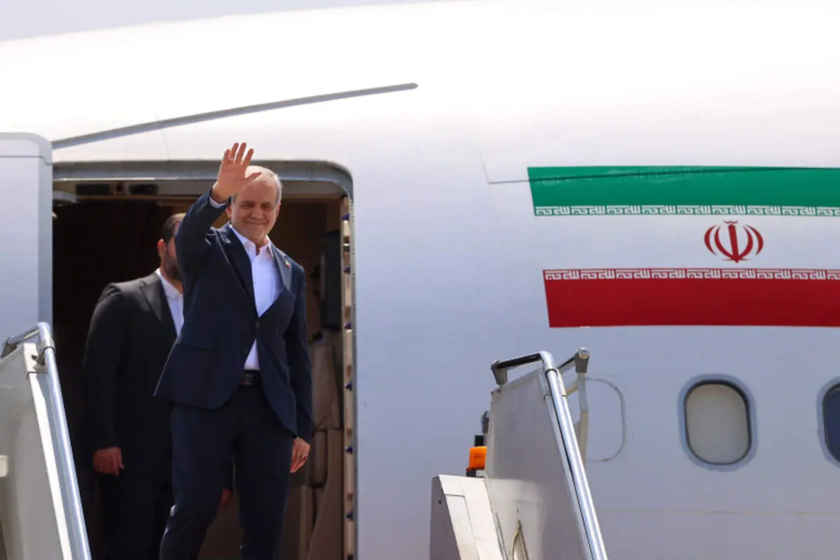 پزشکیان تهران را به مقصد ایروان ترک کرد