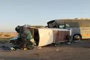 وقوع حادثه ناگوار تازه برای زائران ایرانی در عراق/ ۱۳ نفر زخمی شدند!