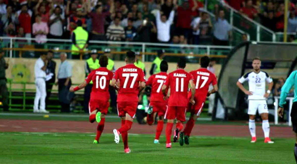 بازی های پرگل پرسپولیس و الوحده