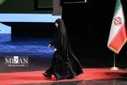 عکس از زینب سلیمانی در یک جشنواره بین المللی + ببینید 