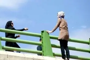 خودکشی فجیع دختر و پسر جوان باهم آن هم وسط شهر/ همه سقوط را دیدند+فیلم دلخراش