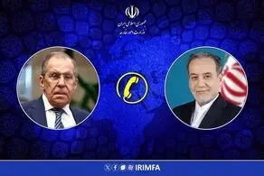 تماس تلفنی وزرای امور خارجه جمهوری اسلامی ایران و روسیه