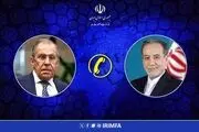 تماس تلفنی وزرای امور خارجه جمهوری اسلامی ایران و روسیه