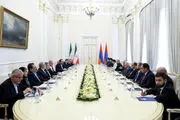 امضای یک بیانیه مشترک و ۱۰ سند همکاری میان ایران و ارمنستان