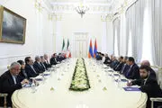 امضای یک بیانیه مشترک و ۱۰ سند همکاری میان ایران و ارمنستان