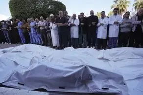 شهادت یک عروس و داماد در غزه