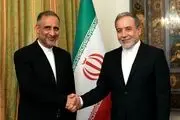 دیدار رئیس جدید نمایندگی جمهوری اسلامی ایران در اردن با وزیر امور خارجه 