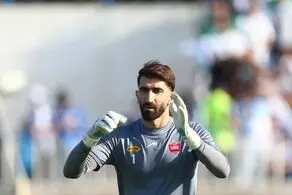 بیرانوند باید در پرسپولیس بماند ! /حق حضور در تیم دیگری را ندارد