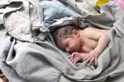 فیلم پربازدید از نجات نوزاد پسر از داخل یک گونی در کنار خیابان فاز دوم اندیشه / بند ناف  این نوزاد هم بریده نشده بود!

