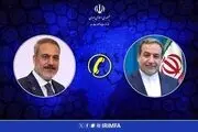 وزرای خارجه ایران و ترکیه تلفنی گفت‌وگو کردند 